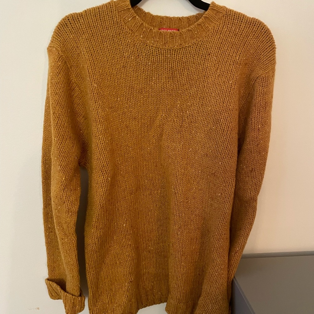 Vintage Free People orange wool sweater